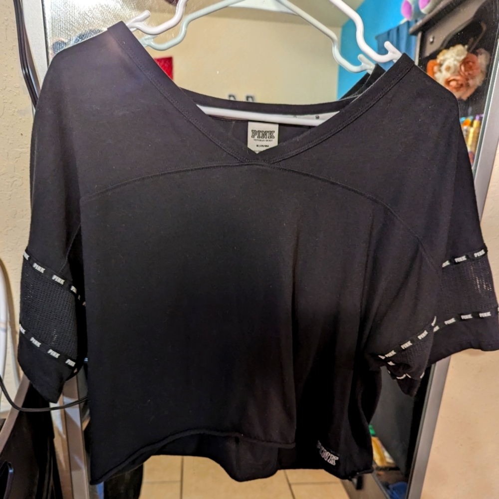 Pink off the shoulder top